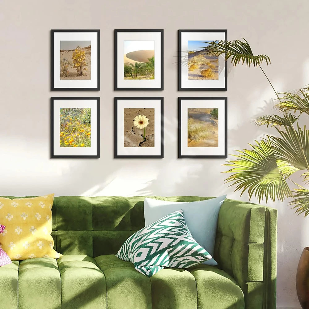 Upsimples Black Picture Frame – Modern Gallery Wall Frame