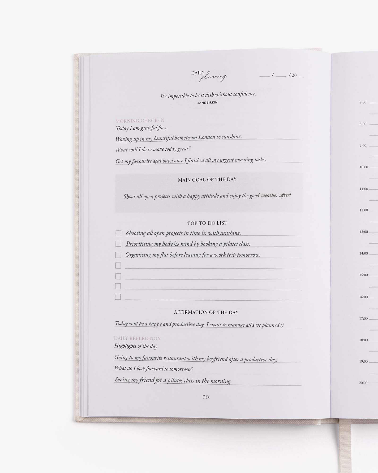 LIFE&Style Planner – Goal Setting & Mindful Lifestyle Planner