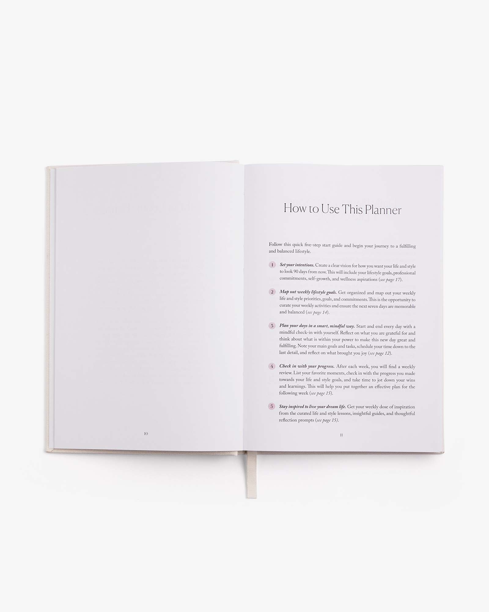 LIFE&Style Planner – Goal Setting & Mindful Lifestyle Planner