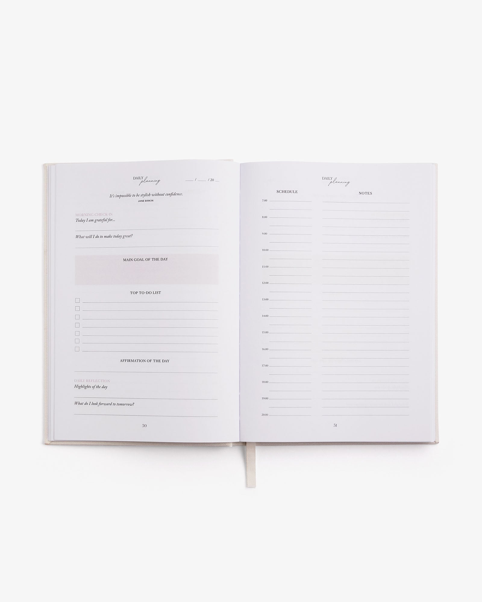 LIFE&Style Planner – Goal Setting & Mindful Lifestyle Planner