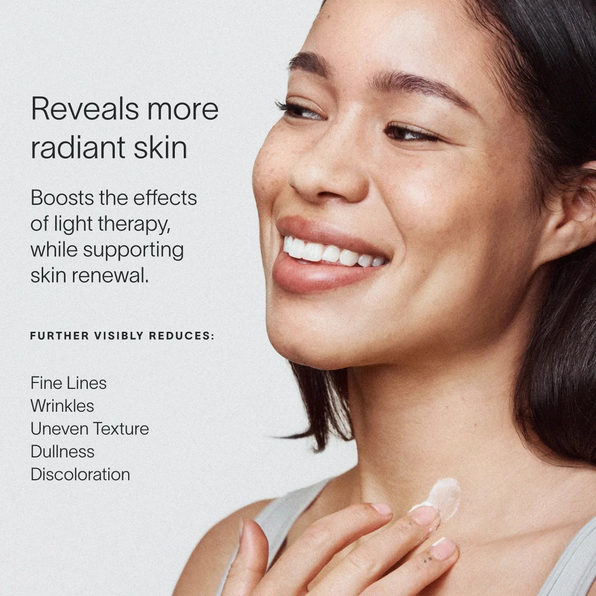 Solawave LightBoost Face & Neck Serum – LED Light Therapy Serum